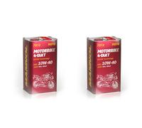2x 4 Litro Original Mannol aceite motor para 7812 Motocicleta 4-Takt Api Sl Oil