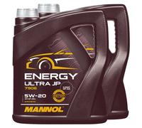 2X 4 Litros Aceite Motor MANNOL 5W-20 Energy Ultra JP API SN