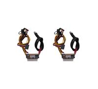 2X 450W 24Pin 12V de Entrada 450W Salida Realan ITX PSU ATX Interruptor de PC - ATX Fuente de Alimentación para Computadora