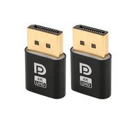 2X 4K Displayport Dummy Plug DP Display Adapter EDID Headless Ghost Emulator Accesorios de Escritorio para PC Graphics Video Card