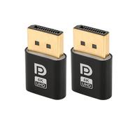 2X 4K Dummy Plug DP Display Adapter EDID Headless Emulator Accesorios de Escritorio para PC Video Card