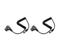 2X 688 633 Zoom F8 Cable de alimentación DTAP a Hirose Conector macho de 4 pines Resorte W