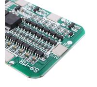 2X 6S 15A 24V PCB BMS Cargador Placa de ProteccióN para 6 18650 Li-Ion Lithium Battery Cell MóDulo DIY Kit
