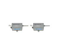 2X 75-I Contador Manual Mecánico de 5 Dígitos para Punzonadoras Contador de Revoluciones Industrial Tipo Rotación CA 220 V