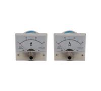 2X 85C1-A Medidor de Amperios Analógicos Medidor de Panel Medidor 30A