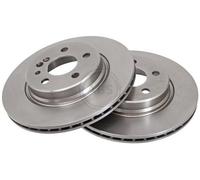 2x A.B.S. 16259 Disco de freno Trasero adecuado para MERCEDES-BENZ SL (R129)