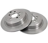 2x A.B.S. 16289 Disco de freno Trasero para FIAT ULYSSE (220) 295mm