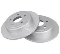 2x A.B.S. 17820 Disco de freno Trasero para JEEP GRAND CHEROKEE III (WH, WK)