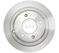2x A.B.S. 17896 Coated Disco de freno Trasero para KIA OPIRUS (GH) 284mm