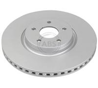 2x A.B.S. Coated Disco de freno Delantero para FORD FOCUS III Turnier FOCUS III