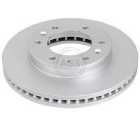 2x A.B.S. Coated Disco de freno Delantero para FORD RANGER (TKE) 302mm 18407