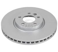 2x A.B.S. Coated Disco de freno Delantero para VW Transporter T5 Furgoneta 340mm