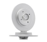 2x A.B.S. Coated Disco de freno Trasero adecuado para PEUGEOT 308 SW I (4E, 4H)