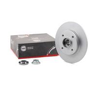 2x A.B.S. Coated Disco de freno Trasero para OPEL Crossland X (P17, P2QO) 249mm