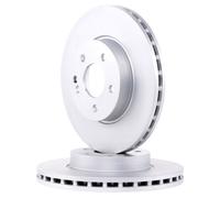 2x A.B.S. Disco de freno Delantero adecuado para MERCEDES-BENZ Clase V (W447)