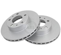 2x A.B.S. Disco de freno Delantero para OPEL Movano C Furgón (U9) 280mm 16291