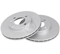 2x A.B.S. Disco de freno Delantero para VW GOLF II (19E, 1G1) GOLF III (1H1)