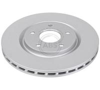 2x A.B.S. Disco de freno Delantero para VW Routan Furgón para DODGE Journey MPV