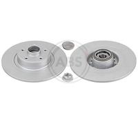 2x A.B.S. Disco de freno Trasero Ø300mm Altura: 84,7mm Espesor: 11mm Corona de Agujeros - Ø: 108mm macizo 17507C Compatible con RENAULT ESPACE IV JK0/1 Vel Satis Hatchback