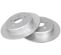 2x A.B.S. Disco de freno Trasero para CHRYSLER PT CRUISER (PT) 270mm 16724