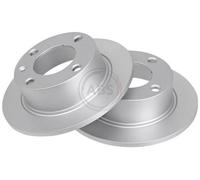 2x A.B.S. Disco de freno Trasero para CITROËN Xantia Hatchback (X1, X2) 224mm