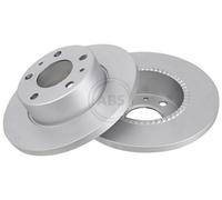 2x A.B.S. Disco de freno Trasero para IVECO DAILY III Caja/Chasis 276mm 17483