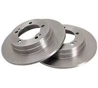 2x A.B.S. Disco de freno Trasero para MITSUBISHI ECLIPSE I (D2A) 264mm 16207