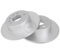 2x A.B.S. Disco de freno Trasero para OPEL Omega B Sedán (V94) 286mm 16264