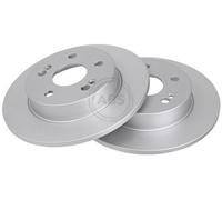 2x A.B.S. Disco de freno Trasero para RENAULT Scénic I Monovolumen (JA0/1, FA0)