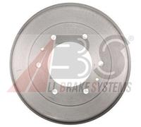 2x A.B.S. Tambor de freno 2516-S para TERRANO II (R20) 5,92kg