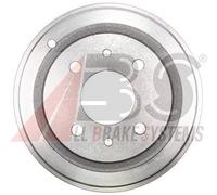 2x A.B.S. Tambor de freno 3230-S para 127 Schrägheck (127_) 3,23kg