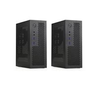 2X A09 HTPC Computer Case ITX Gaming PC Chasis Desktop Chasis USB3.0 Computer Case Home Computer Case Negro