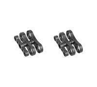 2X Abrazadera de Clip de Mariposa para TríPode, Brazo de Rótula de 1 Pulgada, Montaje 1/4 3/8 para Cámaras , Luces de Buceo Subacuáticas,