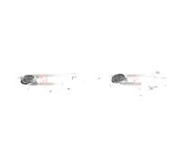 2x Abrazaderas de freno KAMOKA Parte delantera I+D para HONDA FR-V, CIVIC VII,
