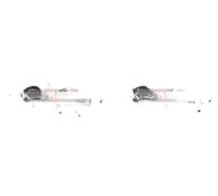 2x Abrazaderas de freno KAMOKA Parte delantera I+D para NISSAN MICRA III, NOTE