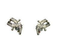 2x Abrazaderas de freno MAXGEAR Parte trasera I+D para AUDI 100 C3, 100 C4, 80