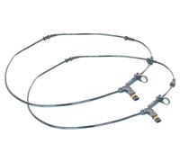 2x ABS Sensor Delantero Derecho=Izquierdo GH-703323
