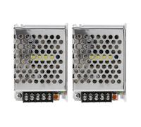 2X AC 100V - 240V a 12V 3A 36W Transformador de Voltaje Interruptor LED Tira Fuente de Alimentacion