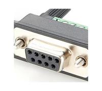 2X Adaptador DB9 A Bloque de Terminales DB9F A TB para MOXA para Automatización Industrial y Comunicación Serial