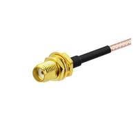 2X Adaptador de Cable de Antena de Mano para Base Uhf Y Antenas Moviles - Conectores Hembra Sma A Uhf So-239 Hembra