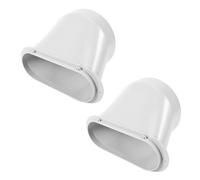 2X Adaptador de Ventana Manguera de Escape del Conector para Portátil Placa del Kit del Acondicionador de Aire