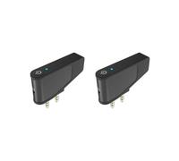 2X Adaptador de Vuelo 5.3 para AvióN, Transmisor A2DP para Auriculares InaláMbricos con CancelacióN de Ruido Aonic 40 50