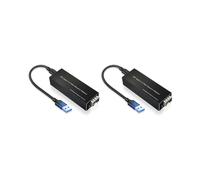 2X Adaptador Ethernet Gigabit USB-C A SFP Tarjeta de Red USB 3.0 Tipo C A SFP 100/1000Base-X