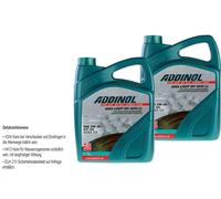 2x Addinol Giga Luz Mv 0530 Ll aceite motor 5W-30 para BMW Longlife-04 VW 504 00