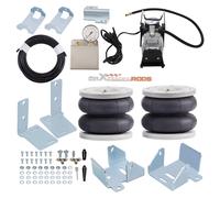 2X Air Suspension Bags Rear + 12V Compressor Kit for Ford Transit 2001-