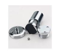 2X AleacióN de Aluminio Ajustable HiFi LíNea de Audio Pies Almohadilla Amplificador Cable de AlimentacióN Soporte Cable Soporte para Amortiguador