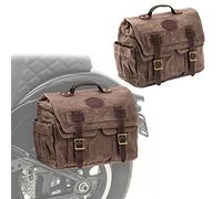 2X Alforja Lateral para Royal Enfield Classic 500 / Meteor 350 CV1 Marron