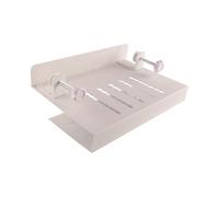 2X Almacenamiento Lateral del Escritorio, Almacenamiento Colgante Escritorio, Soporte para Computadora Portátil,Almacenamiento para Tabletas, Hecho