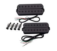 2x Alnicov 8 Cuerdas Puente De Cuello Pickup Estilo Vintage Para Guitarra Eléctrica Pastillas guitarra