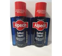 2X Alpecin Coffein-Liquid Caída Cabello en Los Reforzamiento El Raíz Del Pelo